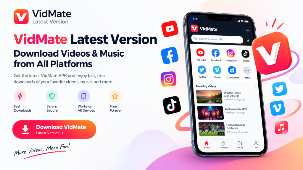 Vidmate Latest Version APK